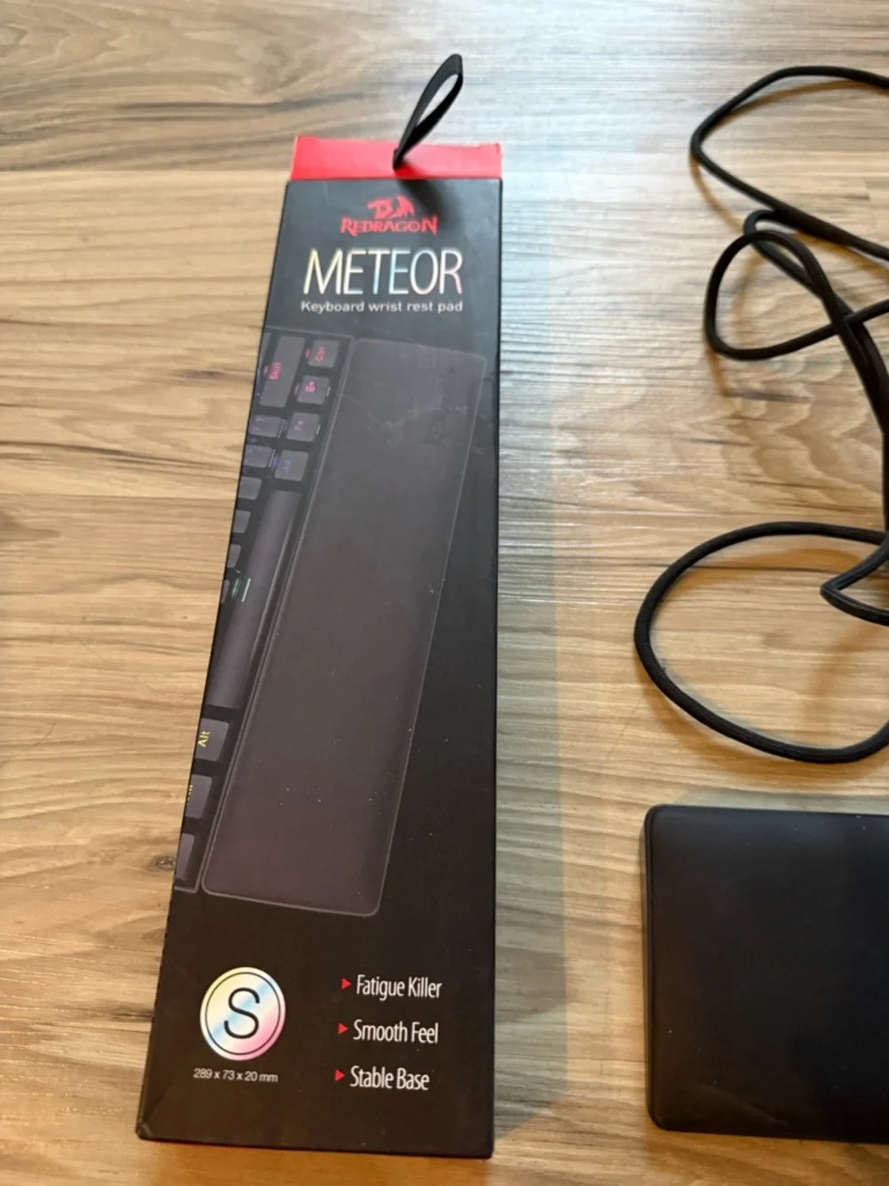 Razer Viper Mini Black Gaming Wired Mouse w/ Redragon Meteor Keyboard Wrist Pad